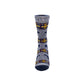 Plaid sock with bear design and 'Colorado' text on a white background