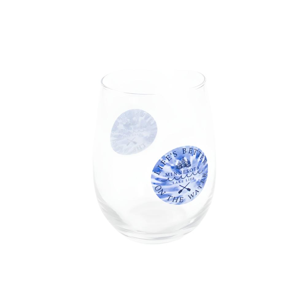 Lake Minnesota Wine Glass