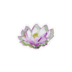 Joyful Lotus Sticker