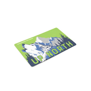 Minnesota Wolves Up North Sticker