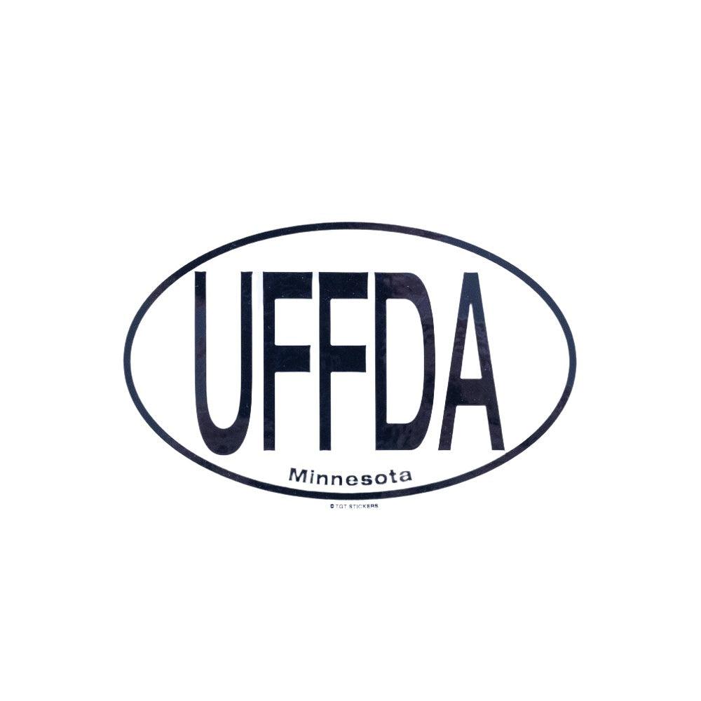 MN Uffda Sticker - Love From USA