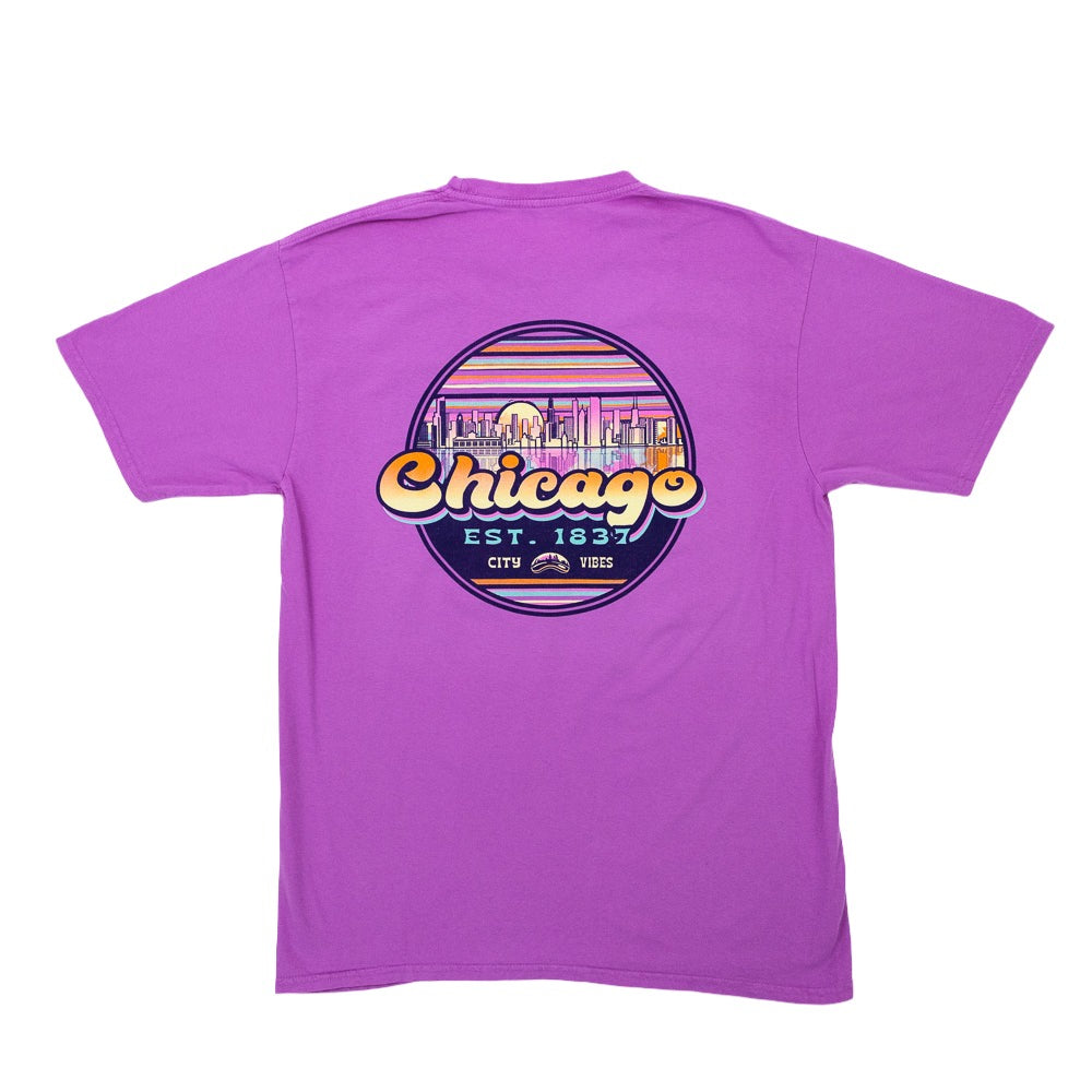 Vibrant Up Chicago Tee