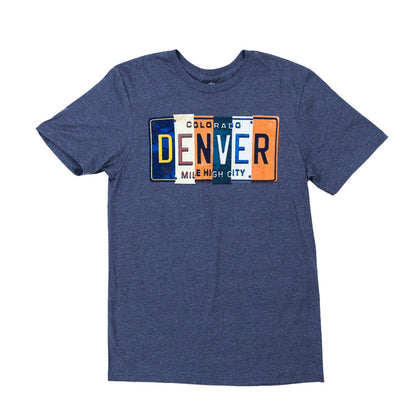 Denver License Plate Tee