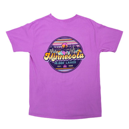 Minnesota Cosmic Lake Tee - Love From USA