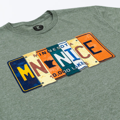 Minnesota License Plate Tee