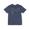 Rochester Commanding T-Shirt - HTHR NAVY