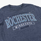Green t-shirt with 'Midwest Original Rochester Minnesota since 1854' text on a white background