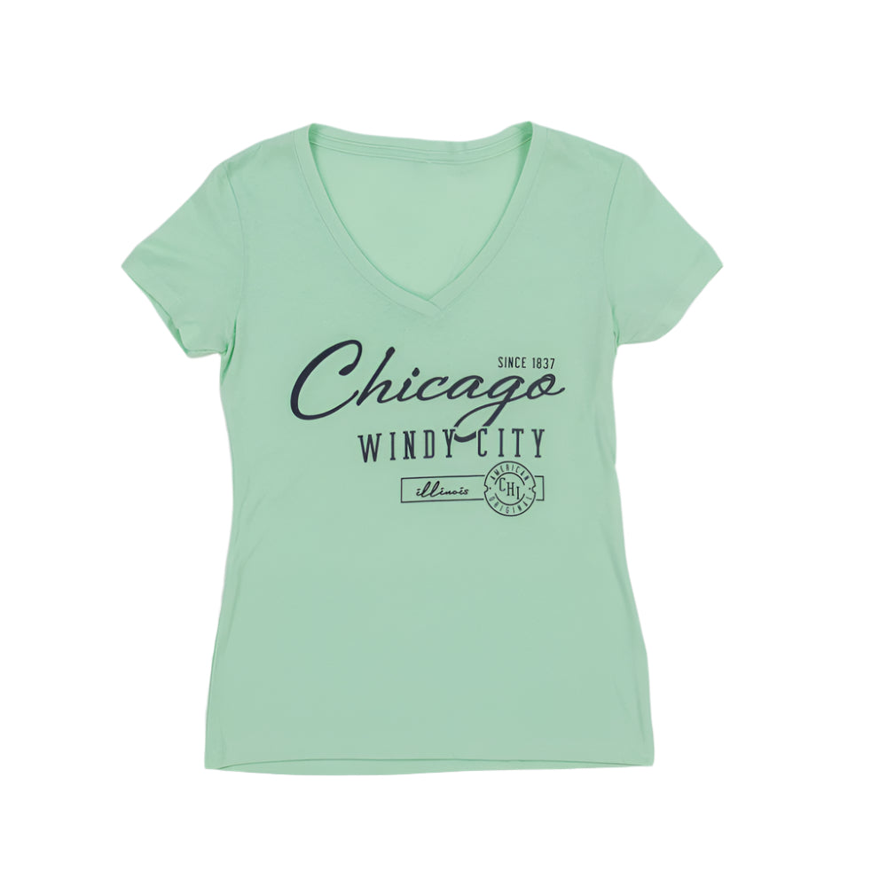 Chicago Windy City V-Neck T-Shirt