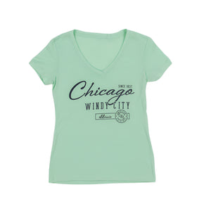 Chicago Windy City V-Neck T-Shirt