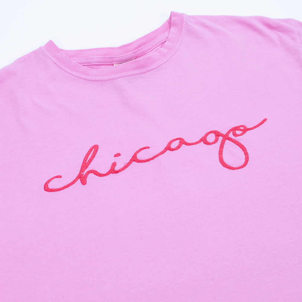 Chicago Cursive Tee