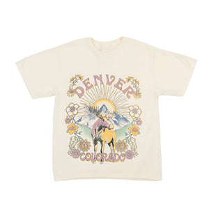 Denver Vintage Mountain Moose Tee