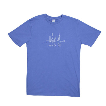 Windy City Sketch Skyline Tee