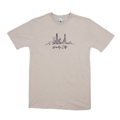 Windy City Sketch Skyline Tee