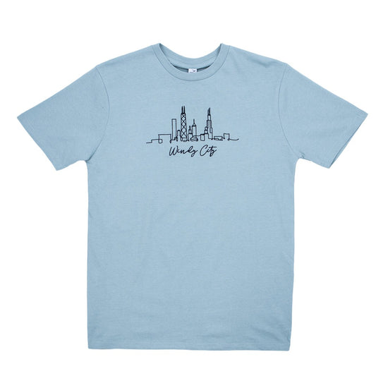 Windy City Sketch Skyline Tee