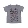 Women's Route 66 Icons T-shirt - DENIM CHAMBRAY