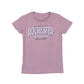 Paragon Pink t-shirt with 'Rochester The Queen City Minnesota Since 1854' text on a white background