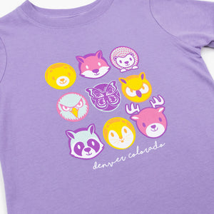 Toddler Denver Bright Animals T-Shirt
