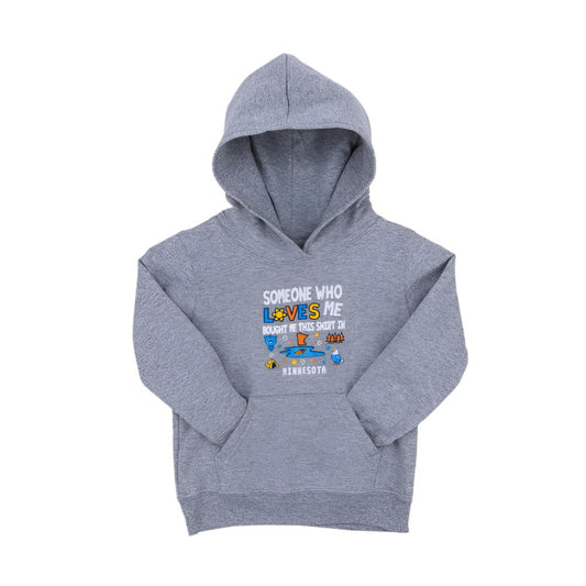 Somebody Loves Me Hoodie - Toddler