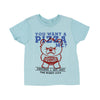 Youth Boys Wanna Pizza Me Tee Shirt - HTHR PURIST BLU