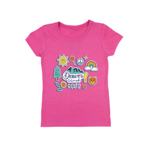 Youth Denver Sticker Pack T-Shirt