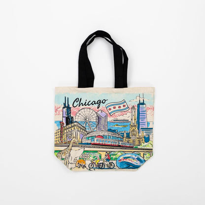 City of Chicago Tote Bag