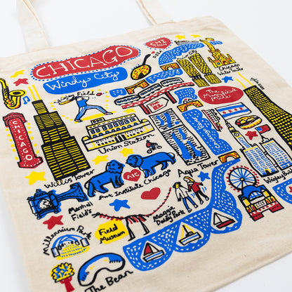 Chicago Attraction Tote Bag