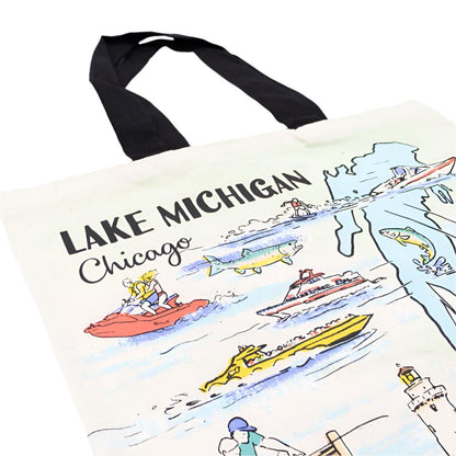 Lake Michigan Tote Bag - Love From USA