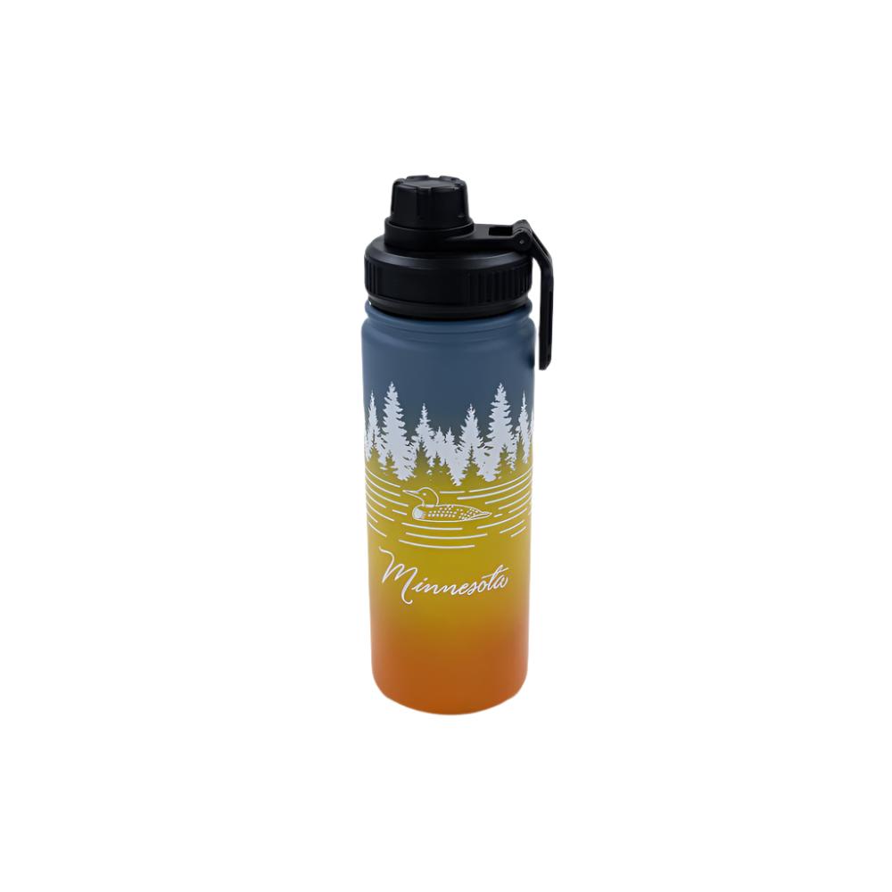 Minnesota Loon Lake Water Bottle