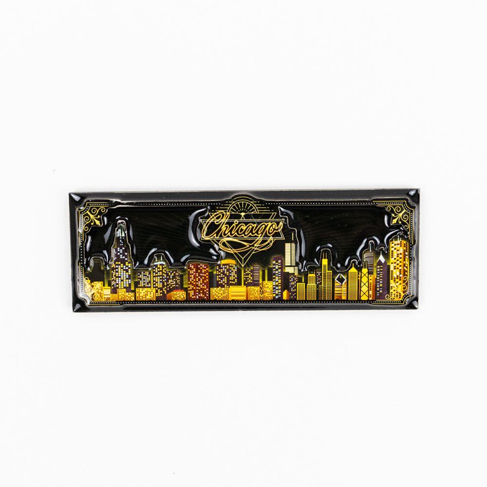 Chicago Deco Magnet - Love From USA