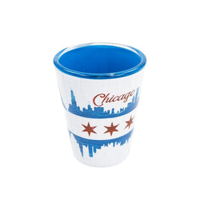 Chicago Flag Shot Glass - Love From USA