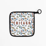 Chicago Icons Pot Holder - Love From USA