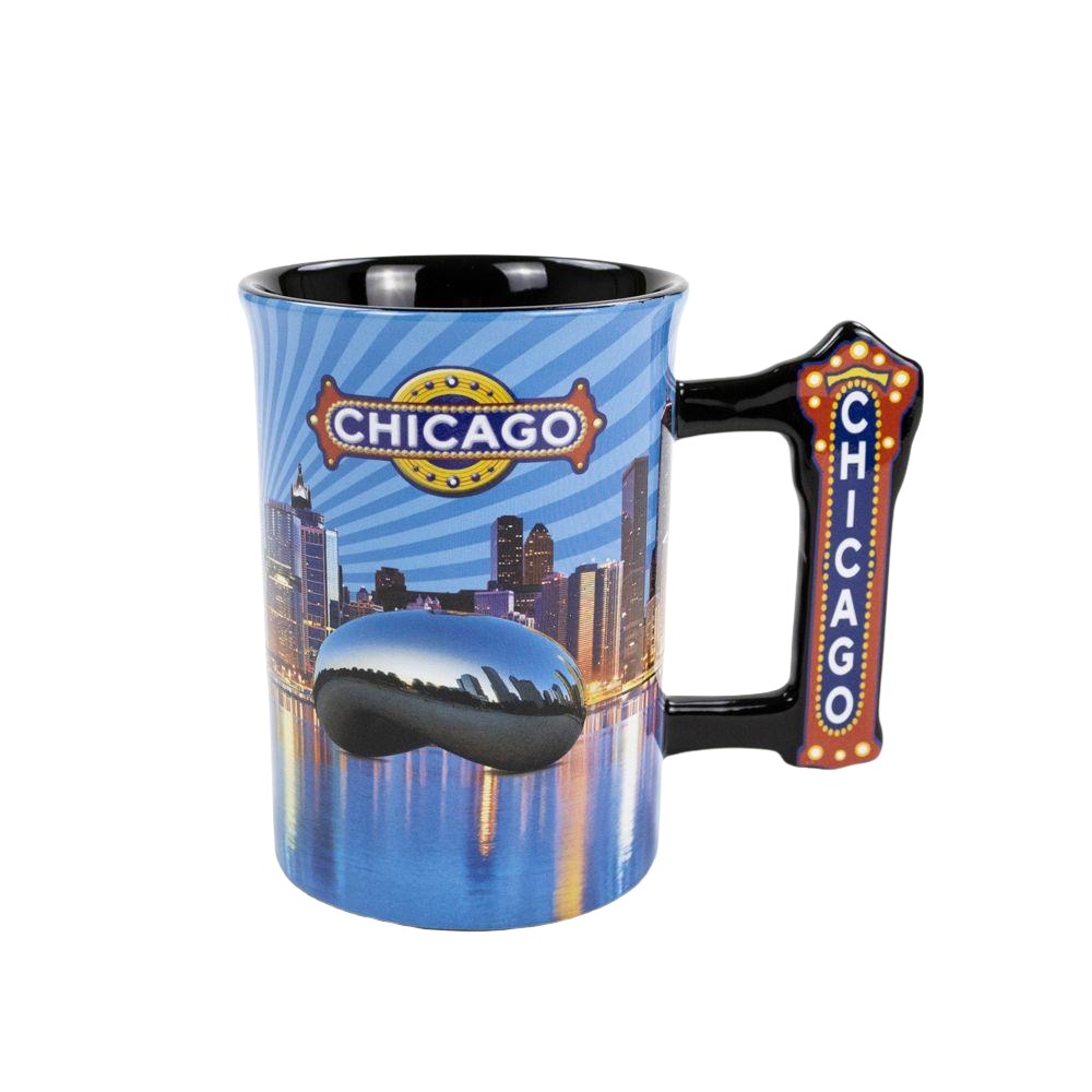 Chicago Marquee Mug - Love From USA