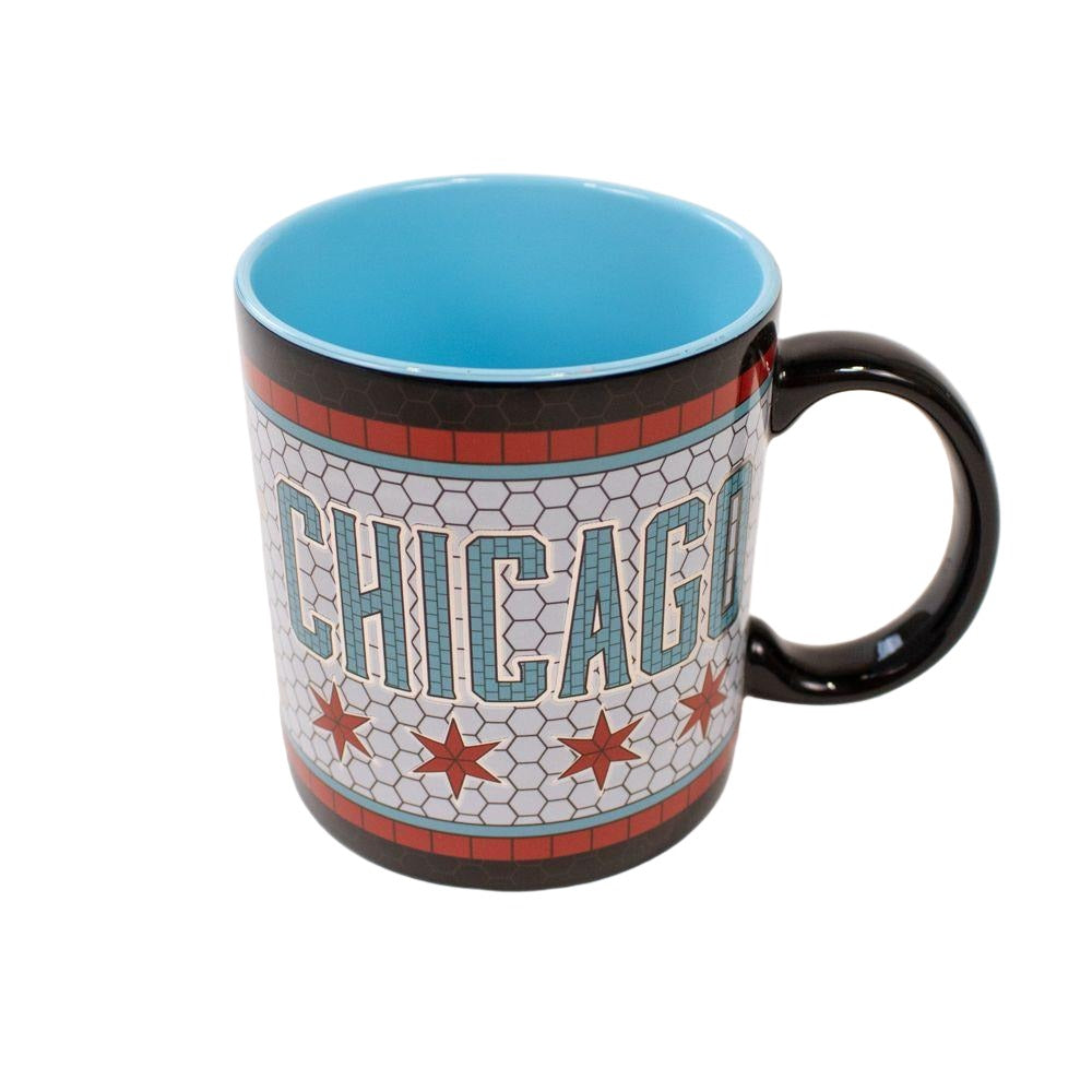 Chicago Mosaic Flag Mug - Love From USA