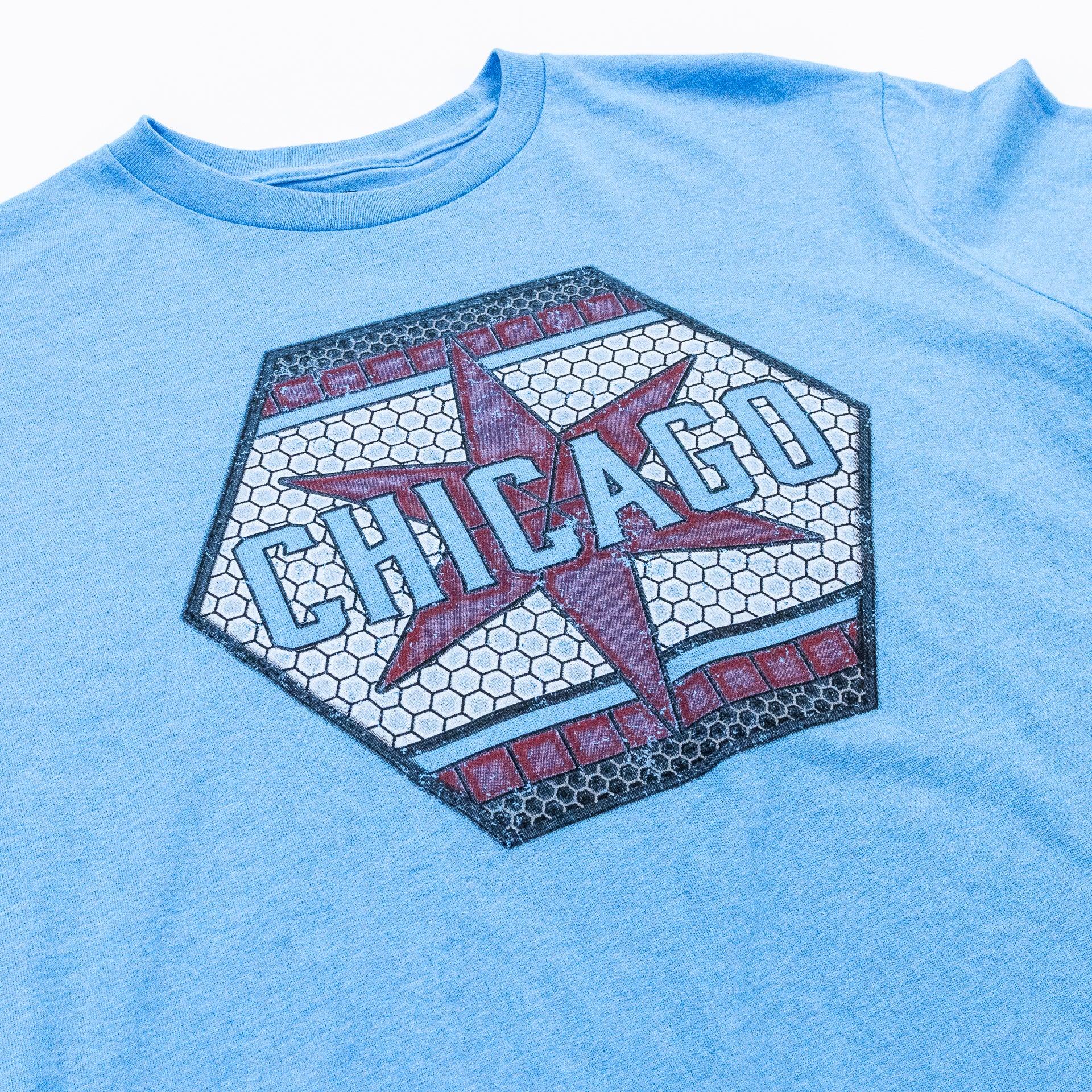 Chicago Mosaic Hex Tee - Love From USA
