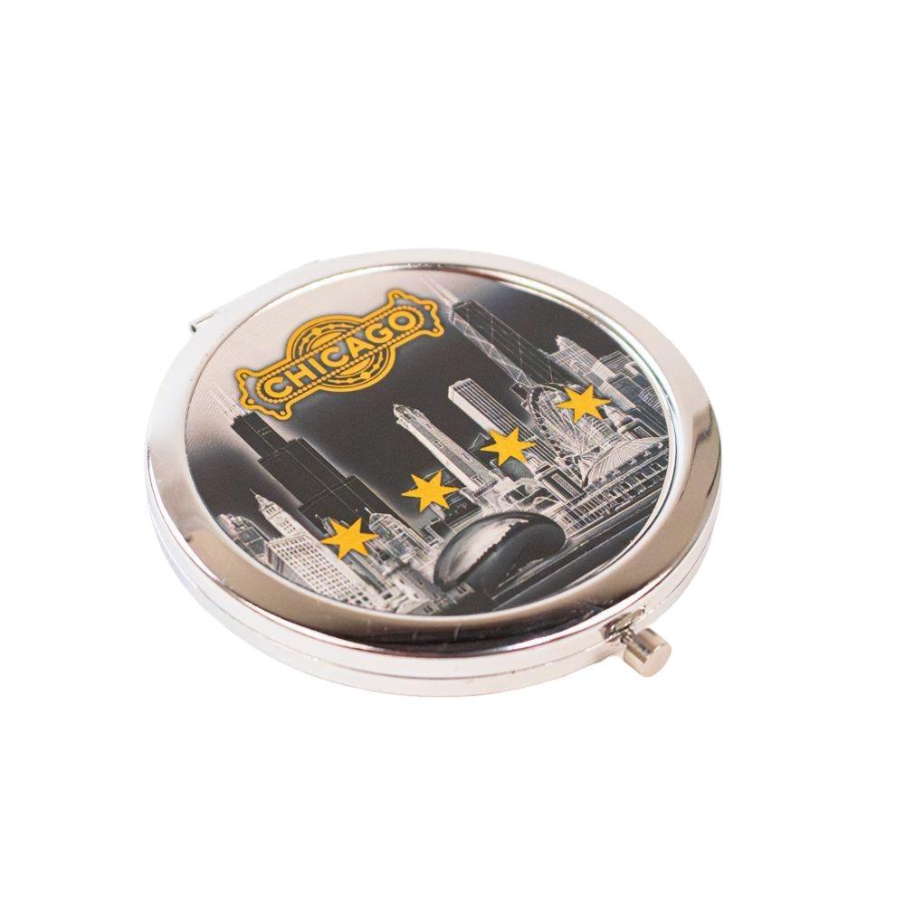 Chicago Pocket Mirror - Love From USA