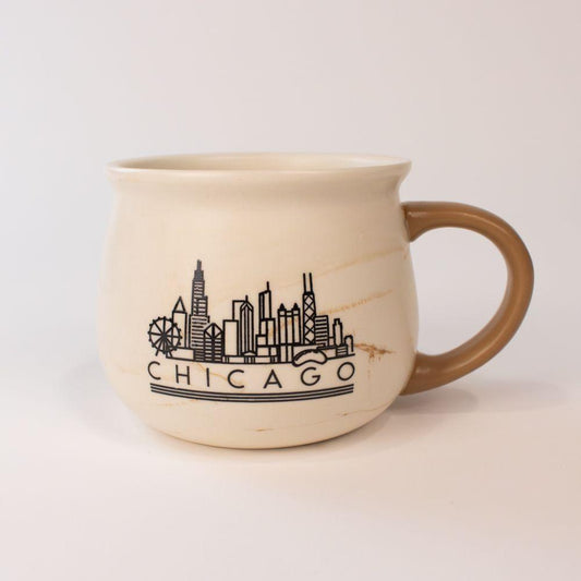Chicago Potbelly Mug - Love From USA