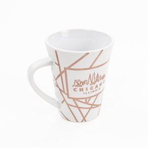 Chicago Rose Gold Mug - Love From USA