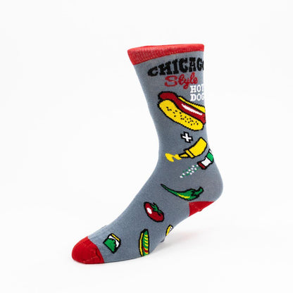 Chicago Style Hot Dog Socks - Love From USA