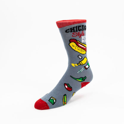 Chicago Style Hot Dog Socks - Love From USA