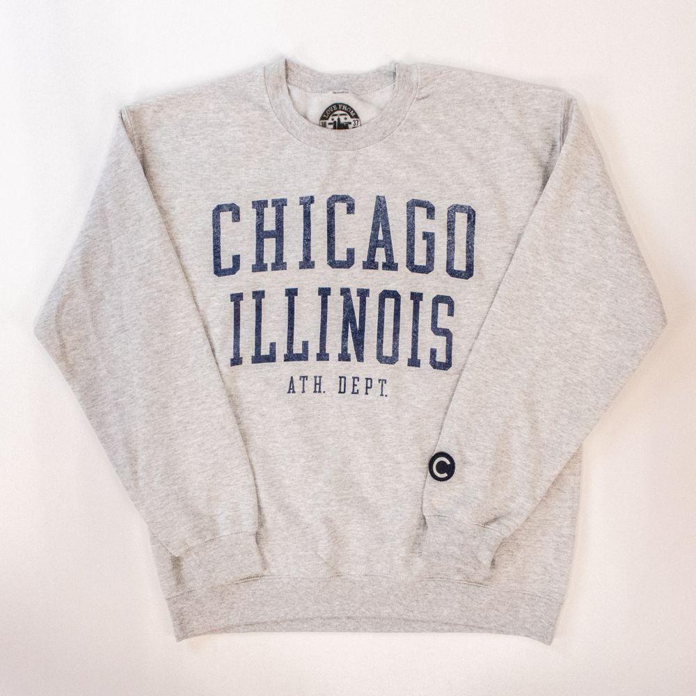 Chicago Trainer Patch Crewneck - Love From USA