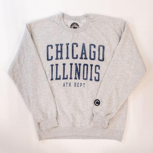 Chicago Trainer Patch Crewneck - Love From USA