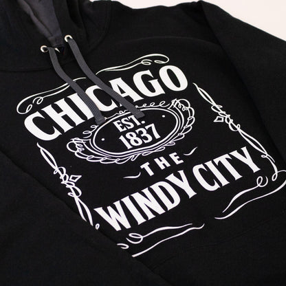 Chicago Whiskey Label Sweatshirt - Love From USA