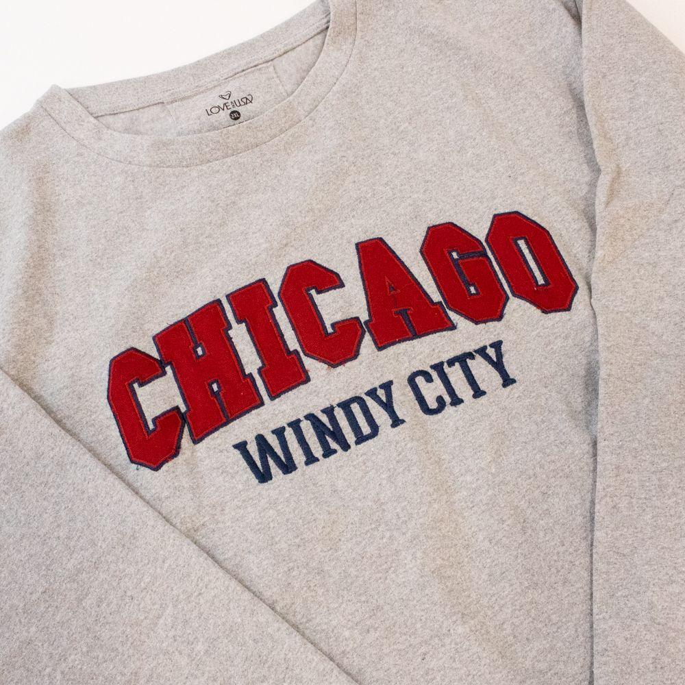 Chicago Windy City Crewneck – Love From USA