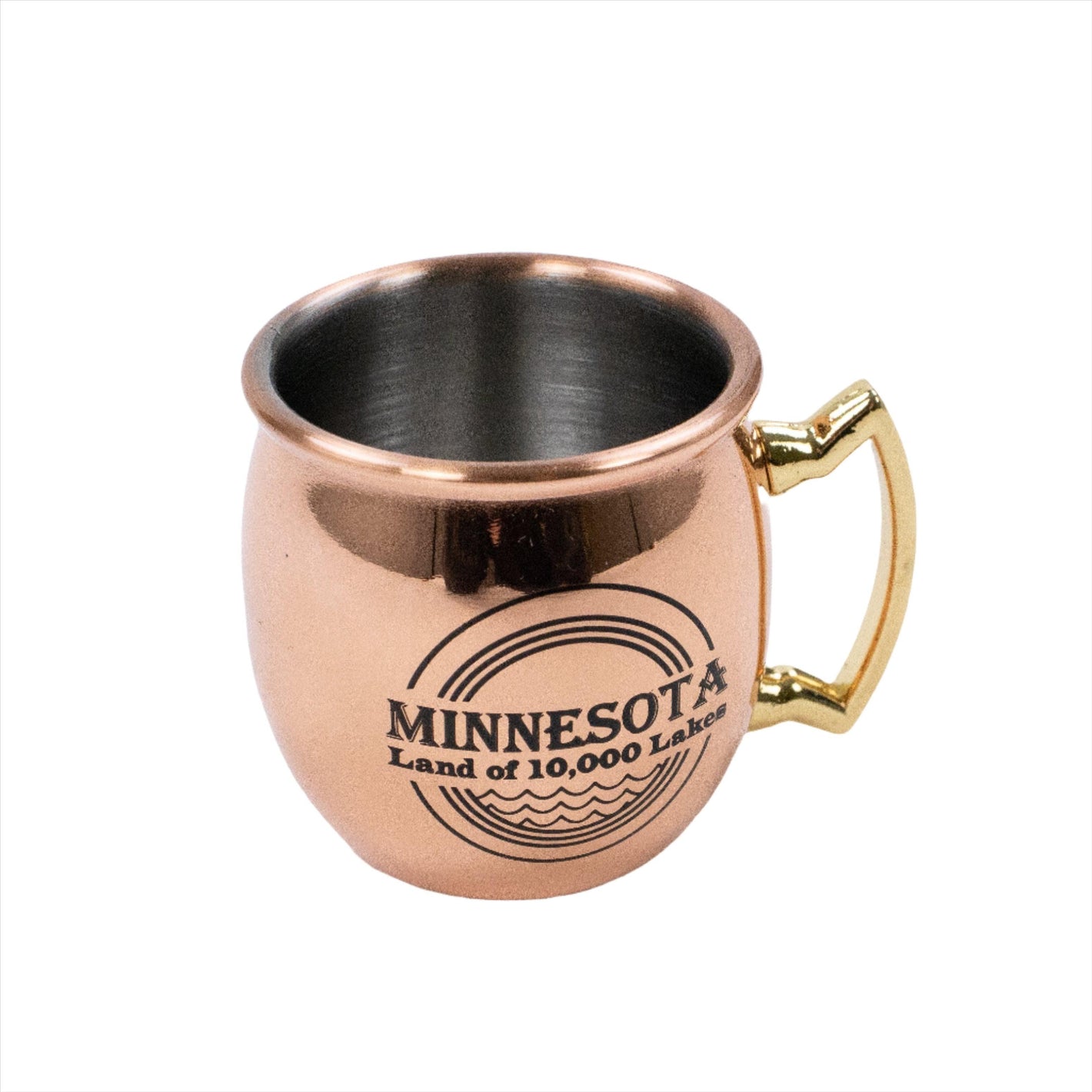 Copper Minnesota Mule Shot Glass - Love From USA