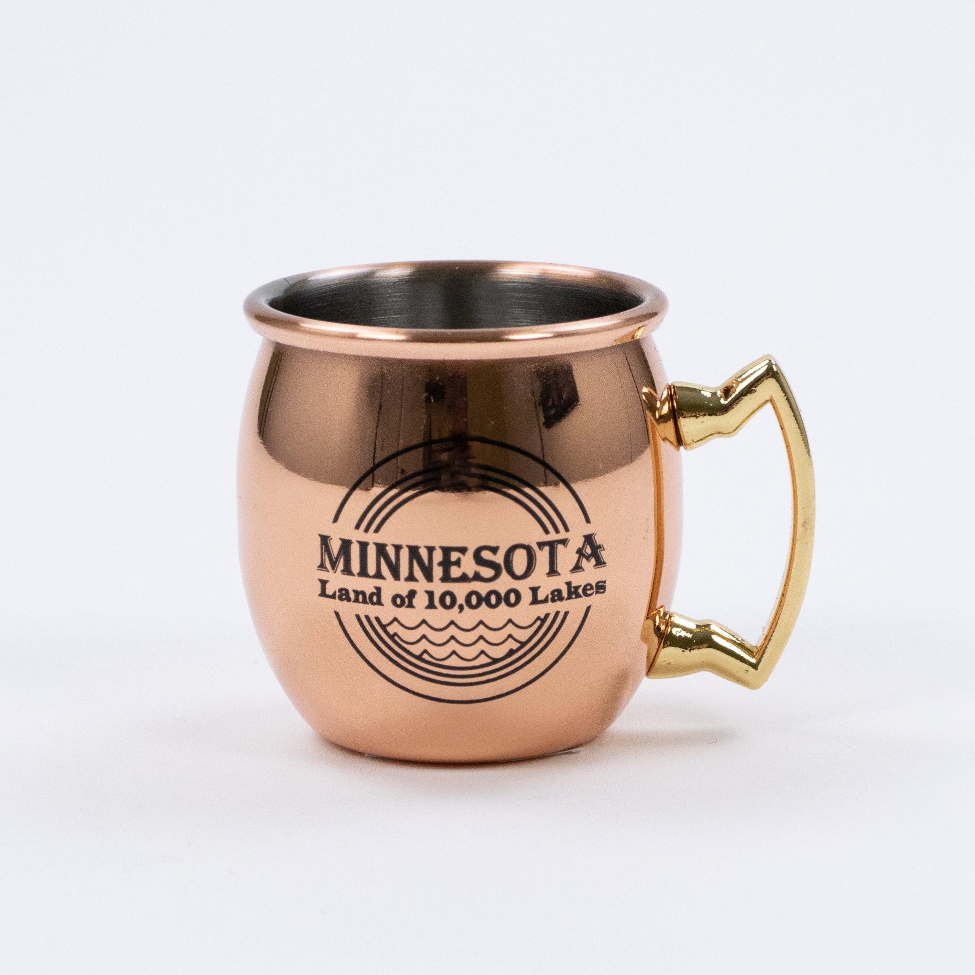 Copper Minnesota Mule Decorative Shot Glass - Love From USA
