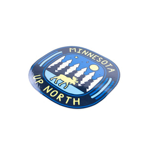 Midnight Moose Sticker - Love From USA