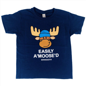 Easily A Moose'd Kids Tee - Love From USA