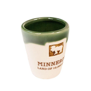 Green Santa Fe Shot Glass - Love From USA