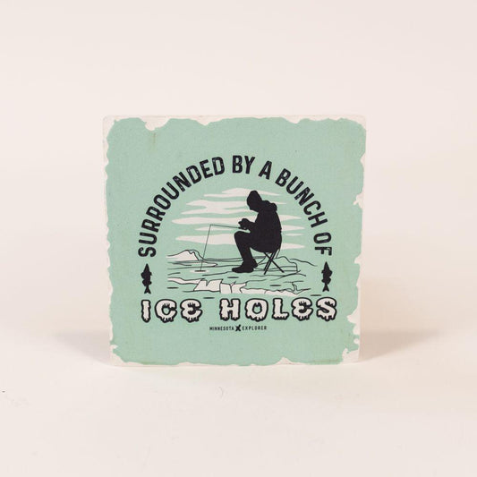 Ice Holes Coaster - Love From USA