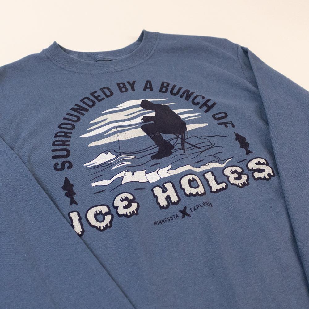 Ice Holes Long Sleeve Indigo / XL